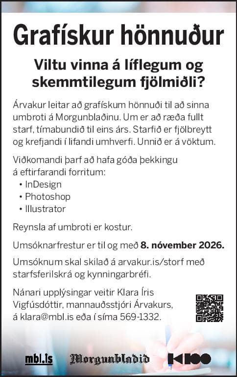 Grafískur hönnuður